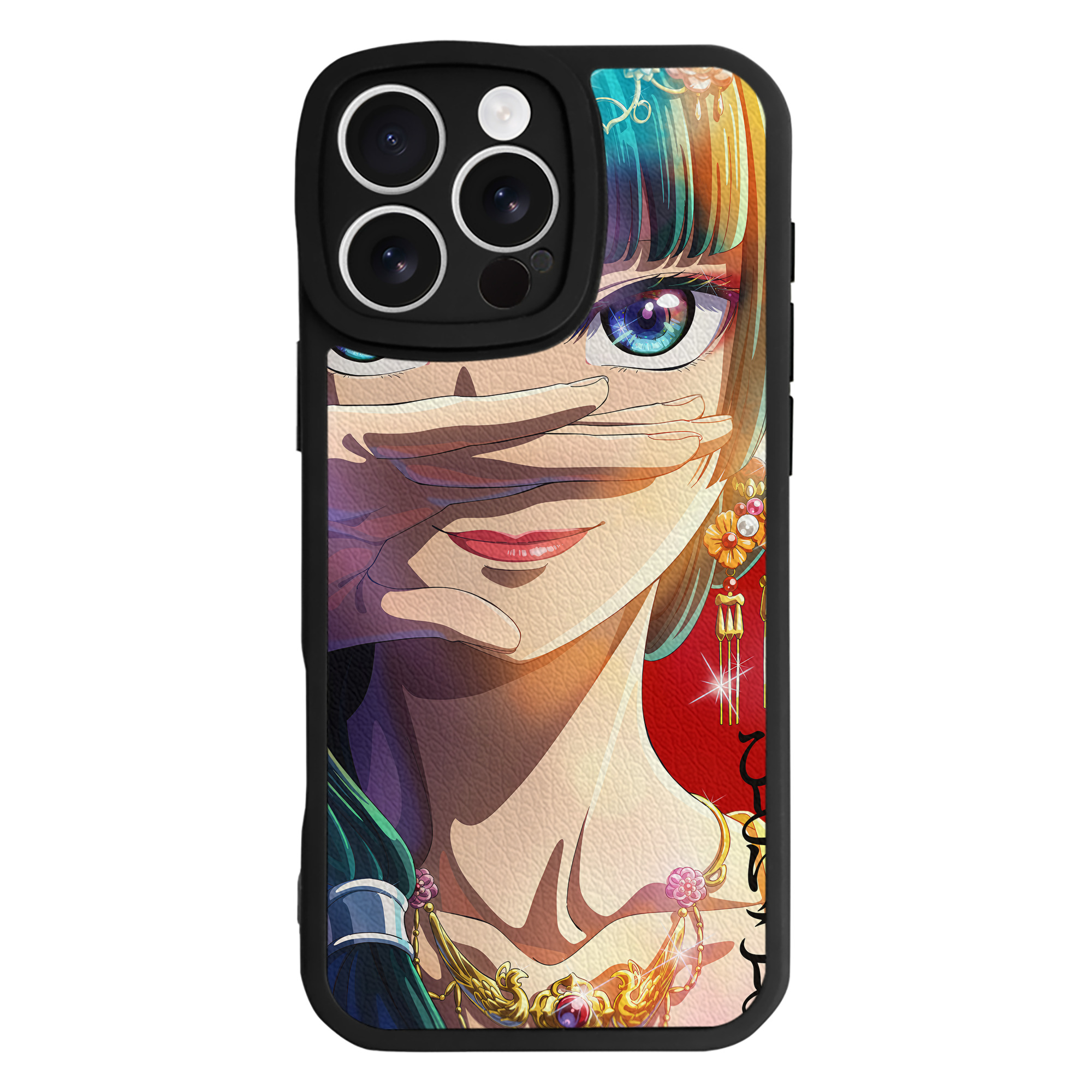 （画像用） 薬屋のひとりごと The Apothecary Diaries 【iPhone 16シリーズ対応】シリコンスマホケース（レザー調） 材質：シリコン